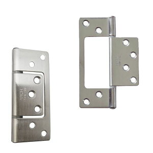 ニシムラ アーチ NO.4300-76HL 【20個入】 ARCH No.4300 ステンフラッシュ丁番 ヘヤーライン 76mm NO.430076HL