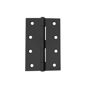 ニシムラ アーチ NO.4520-102BL 【10個入】 ARCH No.4520 ステンレス中厚丁番 黒艶消し 102mm 黒艶消し つや消し黒 NO.4520102BL