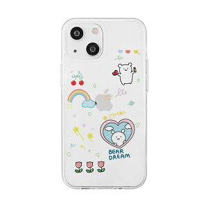 �y���F1�zAK25619I15 ���� ����s�E�����[�J�[�����s�� AKAN �G�C�J�� �\�t�g�N���A�P�[�X for iPhone 15 Bear Dream