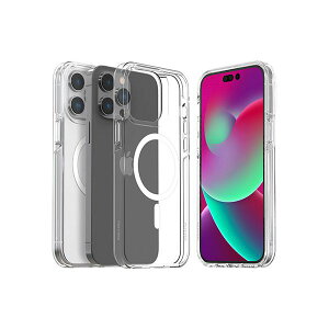 (LINE�N�[�|���L)�y���F1�zAR24705I14PM ���� ����s�E�����[�J�[�����s�� araree MagSafe�Ή��N���A�P�[�X DUPLE for iPhone 14 Pro Max �N���A �w�ʃJ�o�[�^