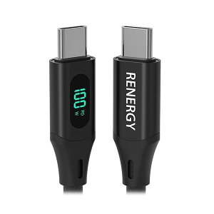 (LINE�N�[�|���L)�y���F1�zAR25018 ���� ����s�E�����[�J�[�����s�� araree RENERGY LED�f�W�^���f�B�X�v���X�t��100W C to C �P�[�u�� 1�D2m