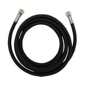 【個数:1個】BH009 直送 代引不可・他メーカー同梱不可 エアテックス AIRTEX ブレイドホースブラック 7Φ 1.8m S−S