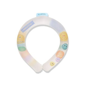 【個数：1個】BLF25137 直送 代引不可・他メーカー同梱不可 BLUEFEEL アイスネッククーラー Basic＋ スマイル