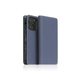 【個数：1個】SD24318I14PBL 直送 代引不可・他メーカー同梱不可 SLG Design Hybrid Grain Leather Diary Case for iPhone 14 Pro Royal Blue 手帳型