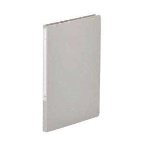 【個数:1個】F-347-12-GYX10 直送 代引不可・他メーカー同梱不可 10個セット LIHIT LAB. パンチレスファイルZ式 A4S グレー F34712GYX10