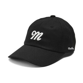 【個数：1個】MCBRY72720 直送 代引不可・他メーカー同梱不可 MACK BARRY マクバリー CAP キャップ M LOGO BALL CAP ブラック