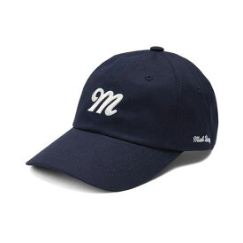 【個数：1個】MCBRY72744 直送 代引不可・他メーカー同梱不可 MACK BARRY マクバリー CAP キャップ M LOGO BALL CAP ネイビー