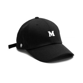 【個数：1個】MCBRY73284 直送 代引不可・他メーカー同梱不可 MACK BARRY マクバリー CAP キャップ VOLUME M LOGO CAP ブラック