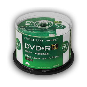 yF1zHDVD+R85HP50  sE[J[s HIDISC f[^p DVD{R DL Ж2w 8D5GB 50 8{Ή CNWFbgv^Ή