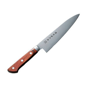 【個数:1個】K50603430 直送 代引不可・他メーカー同梱不可 濃州孫六作 牛刀包丁 プロフェッショナルブラウン