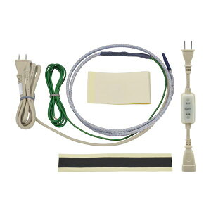 カクダイ GA-KE002 GAONA ガオナ これカモ 凍結防止ヒーター 2m サーモスタットつき 【水道管の凍結防止 金属管・樹脂管兼用】 GAKE002 【キャンセル不可】