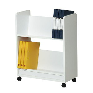 【個数:1個】4933178090091 直送 代引不可・他メーカー同梱不可 クラウン ファイルワゴン 2段 OKW−35