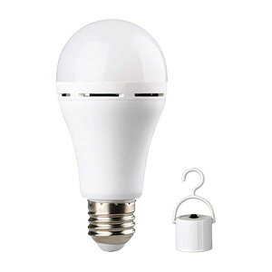 【個数:1個】4562182771001 直送 代引不可・他メーカー同梱不可 かりはな製作所 防災電球蓄電型LED電球 KS−01 60W E26クチガネ