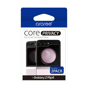 �y���F1�zAR25287GZFP5 ���� ����s�E�����[�J�[�����s�� araree CORE �̂������h�~ �����K���X�t�B���� for Galaxy Z Flip 5 2������