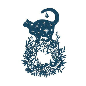 yF1zBA4-S02  sE[J[s gXgveBO ؂GLbg ˂[X^cat wreath|A4blue|S nhChy[p[Jbg BA4S02