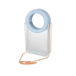 【個数:1個】MLBB-CL 直送 代引不可・他メーカー同梱不可 MISTY LAYER ボディバッグ ミストをまとうような柔らかい透け感と上品な風合い クリア MLBBCL