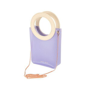 【個数:1個】MLBB-VL 直送 代引不可・他メーカー同梱不可 MISTY LAYER ボディバッグ ミストをまとうような柔らかい透け感と上品な風合い バイオレット MLBBVL