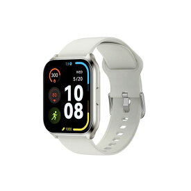 (LINEクーポン有)【個数：1個】HL-W2PSVN 直送 代引不可・他メーカー同梱不可 Haylou ハイロー Watch 2 Pro シルバー HLW2PSVN
