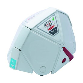 ミドリ安全 TSC-10K-W 子ども用 防災用折りたたみヘルメット フラットメットキッズ TSC−10K ホワイト TSC10KW