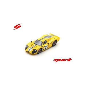 (LINE�N�[�|���L)SPARK JAPAN 9580006476814 18S681 1�^18 Ford GT40 Mk IV No�D2 4th 24H Le Mans 1967 B�D McLaren �| M�D Donohue