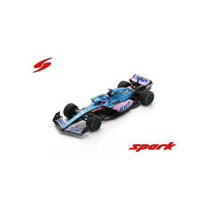 SPARK JAPAN 9580006477507 18S750 1^18 Alpine A522 NoD14 BWT Alpine F1 Team 7th Monaco GP 2022 Fernando Alonso