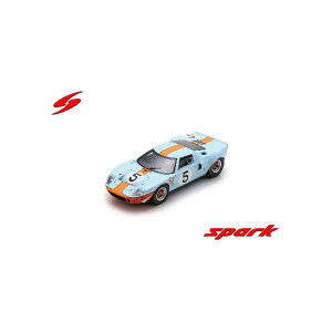 SPARK JAPAN 9580006792532 US253 1^43 Ford GT40 NoD5 1st 6H Watkins Glen 1968JD Ickx | LD Bianchi