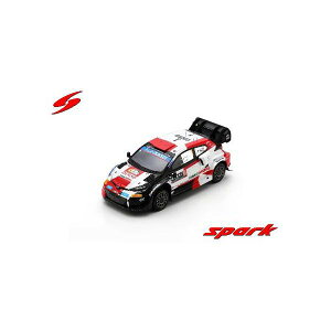 SPARK JAPAN 9580006967077 S6707 1�^43 TOYOTA GR Yaris Rally1 No�D1 TOYOTA GAZOO Racing WRT4th Rally Safari Kenya 2022 S�D Ogier