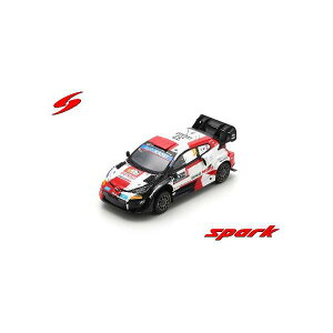 SPARK JAPAN 9580006967084 S6708 1^43 TOYOTA GR Yaris Rally1 NoD33 TOYOTA GAZOO Racing WRT 2nd Rally Safari Kenya 2022 ED Eva