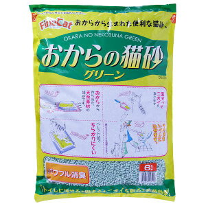 常陸化工 ON-G6 おからの猫砂グリーン 6L ONG6