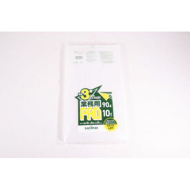 4902393240932 日本サニパック プロシリーズ3層 半透明 10入 R−93 ゴミ袋 ビニール袋