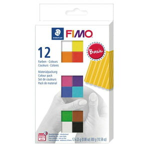 Xebh[ 8023 C12-1ST Fimo Professional Soft Polymer Clay 12^Pkg|Basic |8023C121 8023C121ST