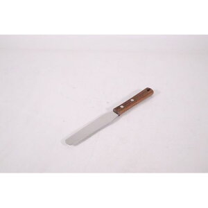 4982913932707 インテックカネキ 木柄スパチュラ 5インチ バターヘラ スパテラ パレットナイフ