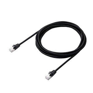 �y���F1�zLD-TWSM/BK30 ���� ����s�E�����[�J�[�����s�� �G���R�� Cat7 LAN�P�[�u�� ���ϋv �������ʐM�ɍœK��10�M�K�r�b�g�C�[�T�l�b�g 10GBASE�|T 3m �u���b�N LDTWSMBK30