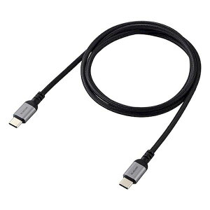 �y���F1�zMPA-CC5PAN10BK ���� ����s�E�����[�J�[�����s�� �G���R�� USB2�D0�P�[�u�� USB Type�|C �| USB Type�|C�^100W�Ή��^���b�V�� 1m �u���b�N MPACC5PAN10BK