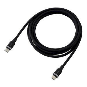 �y���F1�zMPA-CC5PSSA20BK ���� ����s�E�����[�J�[�����s�� �G���R�� USB2�D0�P�[�u�� USB Type�|C �| USB Type�|C�^100W�Ή��^�Ȃ߂炩 2m �u���b�N MPACC5PSSA20BK