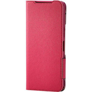 【個数:1個】PM-K251PLFUJPND 直送 代引不可・他メーカー同梱不可 エレコム BASIO active3 ソフトレザーケース 薄型 磁石付 フラワーズ ディープピンク PMK251PLFUJPND