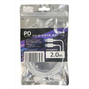 yF1zLBR-PD60W20  sE[J[s fCgbp[ PDΉ }[dʐM Type|C USBP[u 2m ő60WΉ LBRPD60W20