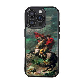 (LINEクーポン有)【個数：1個】I27126I16PR 直送 代引不可・他メーカー同梱不可 ikins アイキンス 天然貝ケース for iPhone 16 Pro ナポレオン サンベルナール峠