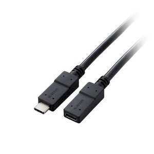 �y���F1�zUSB3-ECC10BKX3 ���� ����s�E�����[�J�[�����s�� 3�{�Z�b�g �G���R�� USB Type C �����P�[�u�� 1m PD 60W �u���b�N USB3ECC10BKX3