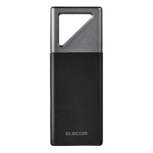 エレコム ELECOM ESD-EHB0500GBK SSD 外付け 500GB USB3.2 Gen2x2 読込最大1700MB/秒 ポータブルSSD Type−C接続 高速 耐衝撃 IP55 防塵/防滴 ブラック ESDEHB0500GBK