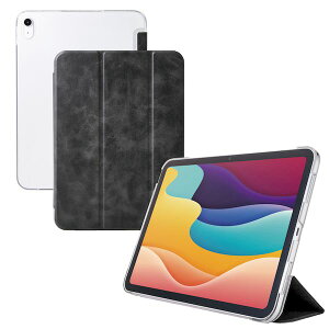 �G���R�� ELECOM TB-A25RWVBK iPad�P�[�X 11�C���` A16 �^10�D9�C���` ��10���� �t���b�v 2�A���O�� �X�^���h �I�[�g�X���[�v�@�\ �y�� �u���b�N TBA25RWVBK