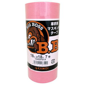 J 4971910187500 BIG BOSS ԗhp}XLOe[v 18mm×18m 7