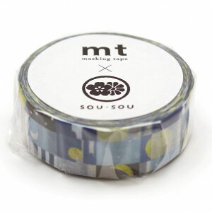 (LINE�N�[�|���L)�J���� 4971910278543 mt SOU�ESOU 15mm×7m ���Ɛ�