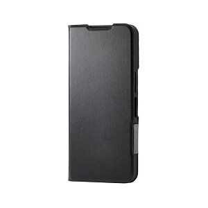 �G���R�� ELECOM PM-S251PLFUBK AQUOS wish5 SH�|52F �P�[�X ���U�[ �蒠�^ �}�O�l�b�g �Ռ��z�� ���y�� ���^ �X�^���h�@�\�t �u���b�N PMS251PLFUBK