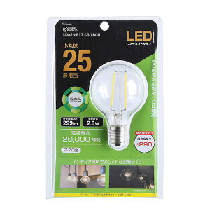�I�[���d�@ LDA2N-E17 C6/LBG5 LED�t�B�������g�^�C�v�d�� ���ۋ� 25�`�����^299 lm�^2�D0W�^�����F�^E17�^�S�����z��290° LDA2NE17C6LBG5