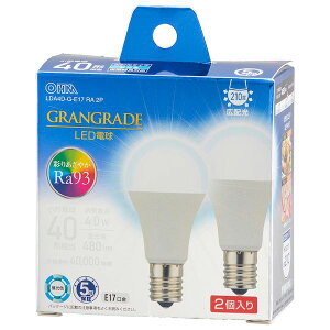 �I�[���d�@ LDA4D-G-E17 RA 2P LED�d�� ���` Ra93�^40�`�����^�����F�^480lm�^4�D0W�^E17�^�L�z��210°�^���`���Ή��^�f�M�ގ{�H���Ή� LDA4DGE17RA2P 2��