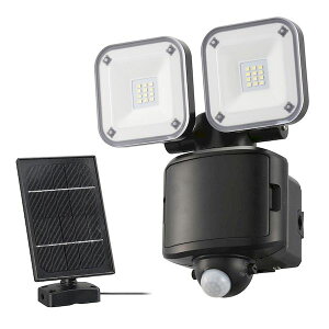 �I�[���d�@ LS-S120W2 �h��LED�Z���T�[���C�g 2���^1200 lm�^�����F�^�\�[���[�[�d�{���d�r �P2�`×3�{�g�p�^�\�[���[�p�l���t���^�ی쓙��IP44�^�u���b�N LSS120W2