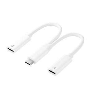 �y���F1�zPG-TYCCHG02WH ���� ����s�E�����[�J�[�����s�� PGA USB�|C�[�d�|�[�g�t USB�|C to USB�|C �C���z���ϊ��A�_�v�^ �z���C�g PGTYCCHG02WH