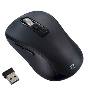 �y���F1�zMUS-DKF242BK ���� ����s�E�����[�J�[�����s�� Digio �����z�C�[���}�E�X Bluetooth�EUSB�����f���A���É��{�^��BlueLED�}�E�X M�T�C�Y �u���b�N MUSDKF242BK