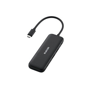 �G���R�� ELECOM DST-050BPBK USB Type�|C �h�b�L���O�X�e�[�V���� 5�|in�|1 ���^ �n�u PD 85W�o�� �}���[�d �u���b�N DST050BPBK